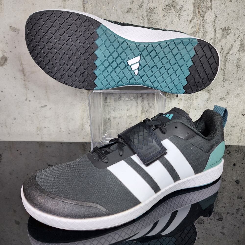 Adidas The Total Weightlifting Shoes Black Size 10